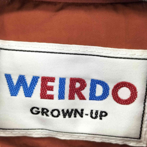 ウィアード WEIRDO 24AW FLAME - RACING JACKET フレイム レーシングジャケット メンズ JPN:M