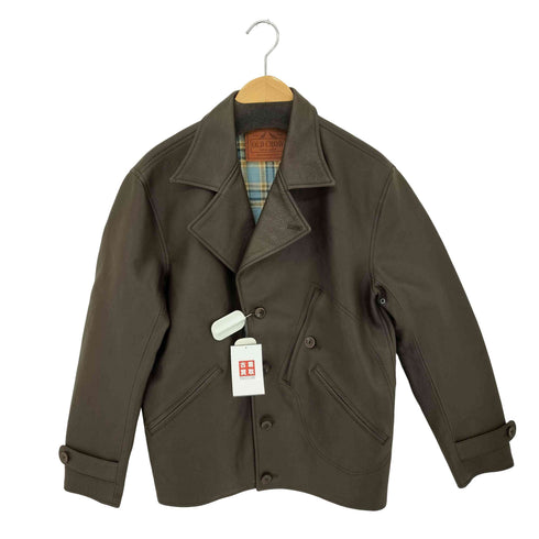 オールドクロウ OLD CROW 101 MOTORCYCLE JACKET カウレザー モーターサイクルジャケット メンズ JPN:M