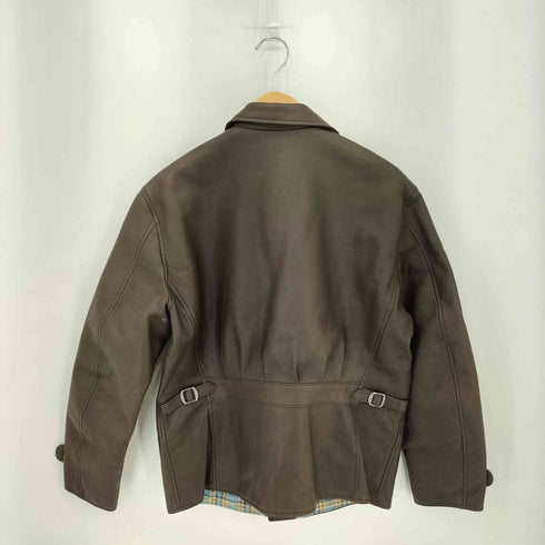 オールドクロウ OLD CROW 101 MOTORCYCLE JACKET カウレザー モーターサイクルジャケット メンズ JPN:M