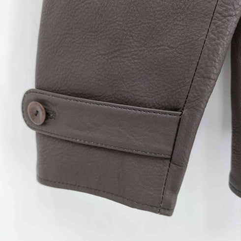 オールドクロウ OLD CROW 101 MOTORCYCLE JACKET カウレザー モーターサイクルジャケット メンズ JPN:M