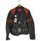 MOTO-CUIR ワッペンデザインライダースジャケット メンズ