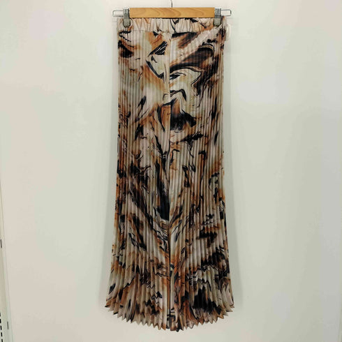 オズモーシス OSMOSIS プリント プリーツ パンツ レディース ONE SIZE