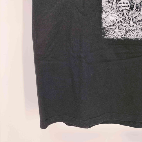 プログレッシブ デスメタル バンド アートワーク プリント 来日 S/S Tシャツ メンズ import:L