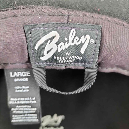 ベイリー Bailey ウール100中折れハット メンズ L