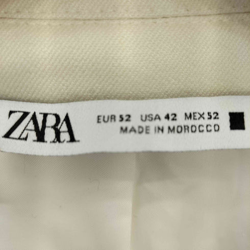 ザラ ZARA ダブルブレストジャケット メンズ 52