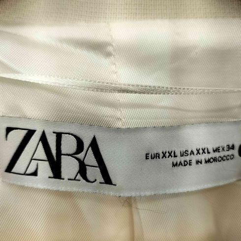ザラ ZARA ダブルブレストジャケット メンズ XXL