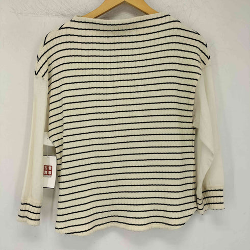 ステラシフォン STELLA CIFFON 素材切り替えボーダーカットソー レディース JPN:36