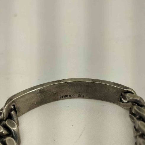グラッドハンド GLADHAND STERLING刻印 ID BRACELET ブレスレット メンズ