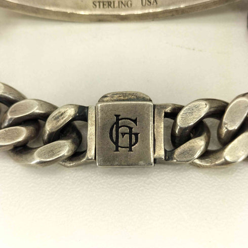 グラッドハンド GLADHAND STERLING刻印 ID BRACELET ブレスレット メンズ