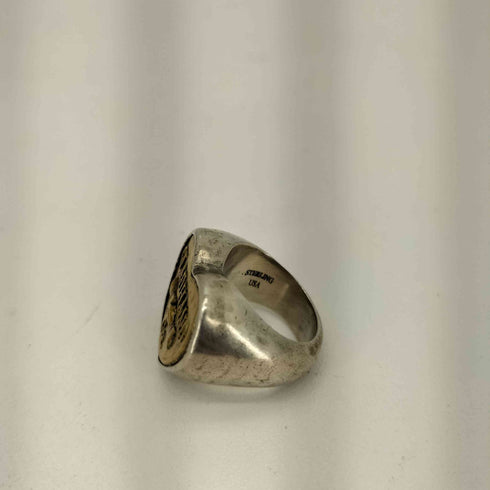 グラッドハンド GLADHAND BUTTON RING ハートモチーフリング メンズ 13号