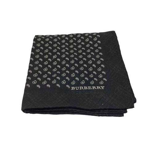 バーバリー BURBERRY ペイズリー ハンカチ メンズ