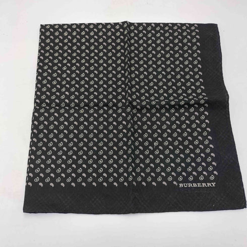 バーバリー BURBERRY ペイズリー ハンカチ メンズ