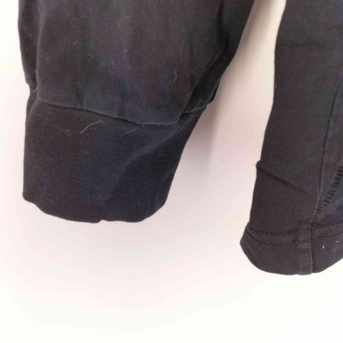 ディーゼル DIESEL 裁断 ロゴ プリント L/S クルーネック Tシャツ メンズ import:XS