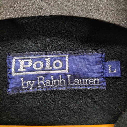 ポロバイラルフローレン Polo by RALPH LAUREN スエードパイピング キルティングジャケット メンズ import:L