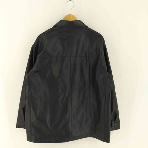 ジーユー GU フェイクレザーブルゾンNT+E メンズ JPN:XL