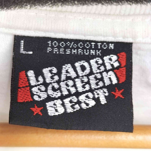 LEADER SCREEN BEST バンドプリント S/S Tシャツ メンズ import:L