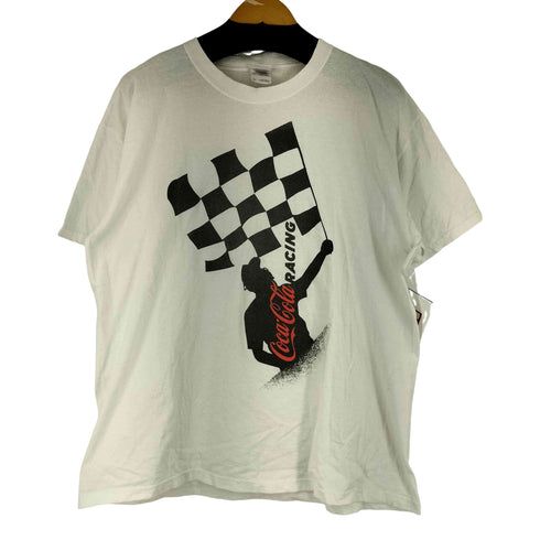 フルーツオブザルーム FRUIT OF THE LOOM フロント企業プリント S/S Tシャツ メンズ import:XL