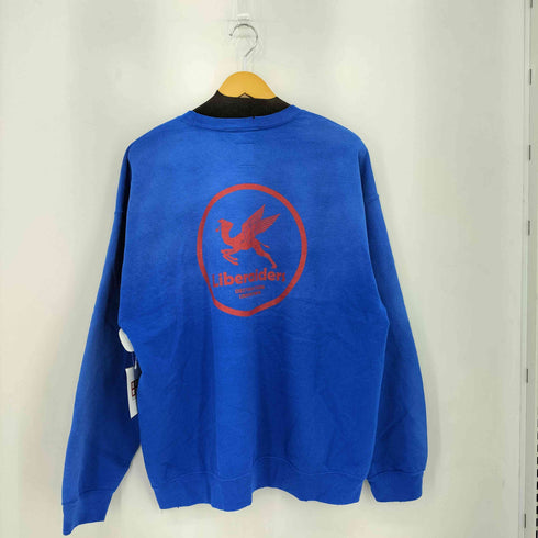 リベレイダース Liberaiders CIRCLE LOGO CREWNECK USED加工 裏起毛スウェット メンズ