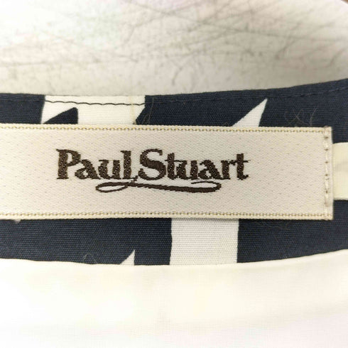 ポールスチュアート Paul Stuart 花柄 プリーツ ショートスリーブ ワンピース レディース UK:6