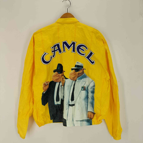 キャメル CAMEL 90s プリントペーパージャケット メンズ import:XL
