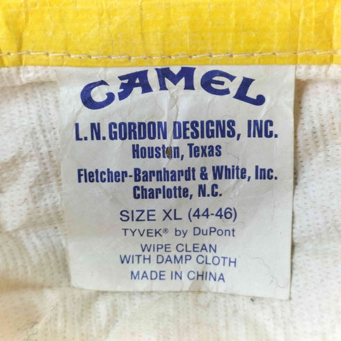 キャメル CAMEL 90s プリントペーパージャケット メンズ import:XL