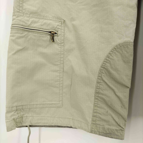 アベイシングエイプ A BATHING APE リップストップ デタッチャブル マルチジップ ワイドパンツ メンズ JPN:XL