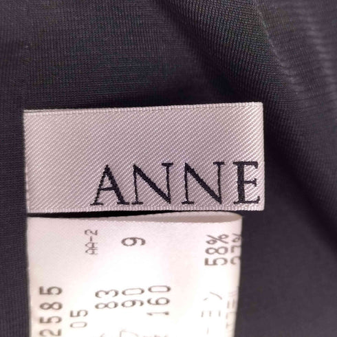 アンクライン ANNE KLEIN レーヨン混 Iライン ノースリーブワンピース レディース JPN:9号