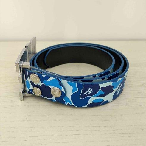 アベイシングエイプ A BATHING APE 24aw ABC COMO BAPE LETHER BELT メンズ L 90/36