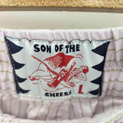 サノバチーズ SON OF THE CHEESE BROAD STRIPE SHORTS ブロード ストライプショーツ メンズ JPN:L