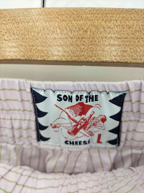 サノバチーズ SON OF THE CHEESE BROAD STRIPE SHORTS ブロード ストライプショーツ メンズ JPN:L