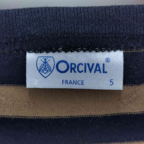 オーシバル ORCIVAL ボーダーカットソー メンズ JPN:5