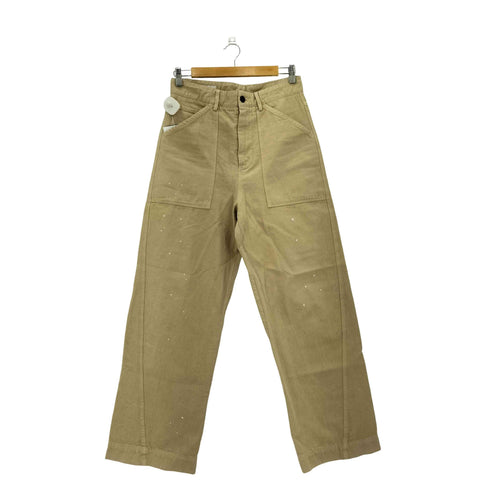 ザラ ZARA LIMITED EDITION ペイントスプラッター柄パンツ メンズ 38