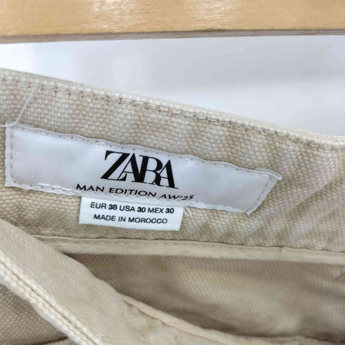 ザラ ZARA LIMITED EDITION ペイントスプラッター柄パンツ メンズ 38