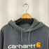 カーハート Carhartt ロゴプリント プルオーバーパーカー メンズ import:S