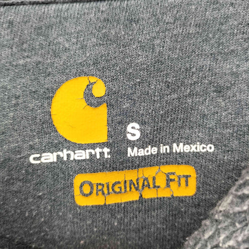 カーハート Carhartt ロゴプリント プルオーバーパーカー メンズ import:S