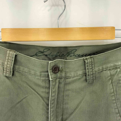 エディーバウアー Eddie Bauer 裏地チェック コットンカーゴパンツ メンズ 29×30