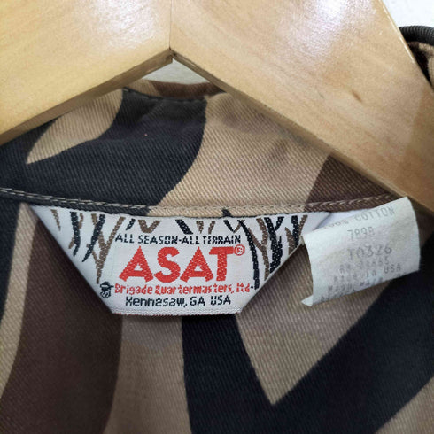 ASAT 90S USA製 トライバルカモ シャツ メンズ S