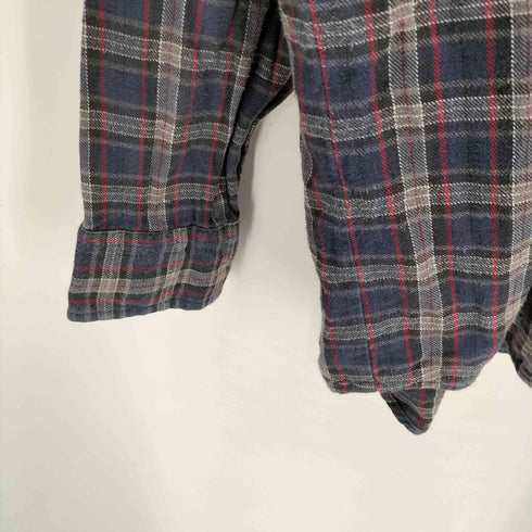 タウンクラフト TOWNCRAFT チェック L/S レギュラーカラー ネル シャツ メンズ import:L