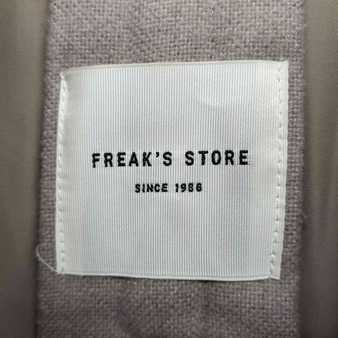 フリークスストア FREAKS STORE ウーリーステンカラーコート メンズ FREE