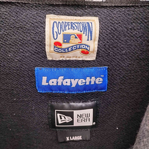 ラファイエット Lafayette LOGO PULLOVER SWEATSHIRT ロゴ プリント プルオーバー パーカー メンズ import:XL