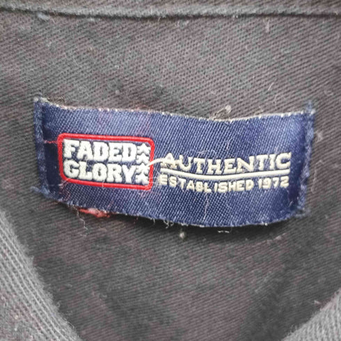 フェイデッドグローリー FADED GLORY コットン ツイル L/S ボタンダウン シャツ メンズ import:L