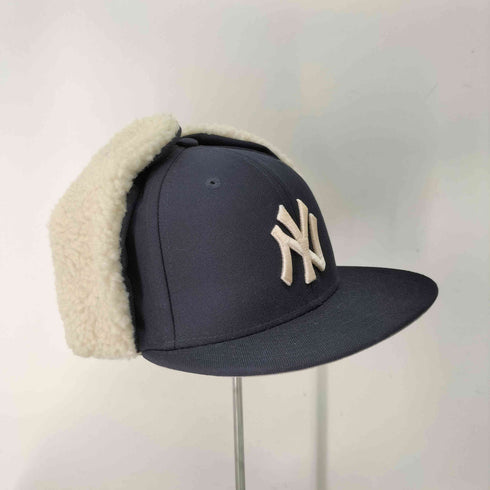 ニューエラ NEW ERA 59FIFTY Dog Ear ドッグイヤー ニューヨーク ボア 耳付き メンズ 7 3/8