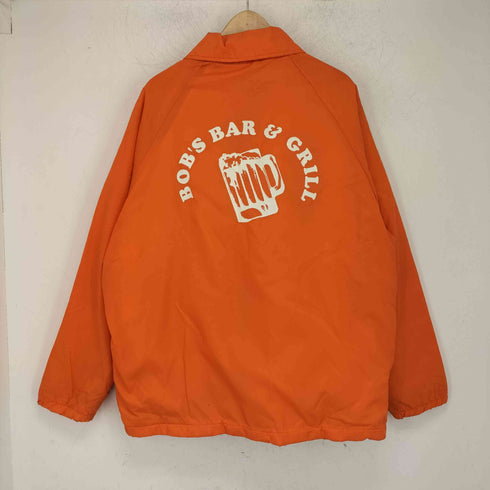 COLLEGE LANE 80-90s 背面プリント 裏起毛 コーチジャケット メンズ import:XL