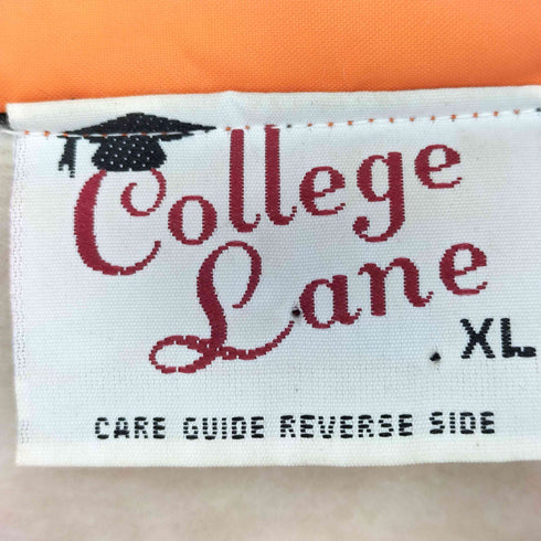COLLEGE LANE 80-90s 背面プリント 裏起毛 コーチジャケット メンズ import:XL
