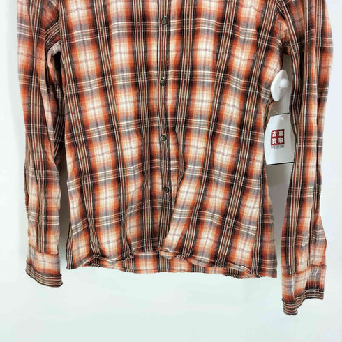 トルネードマート TORNADO MART マドラスチェック イタリアンカラー L/S シャツ Y2K メンズ import:L