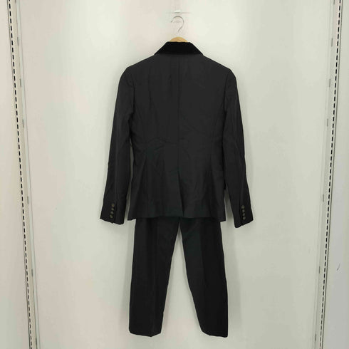 ラルフローレン RALPH LAUREN インパクト21 ベロア襟 3Bテーラードジャケット&パンツ レディース 7