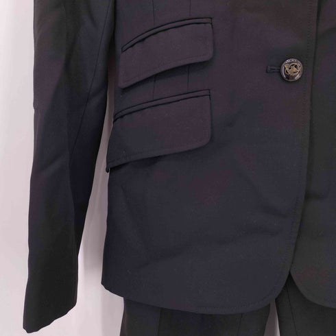 ラルフローレン RALPH LAUREN インパクト21 ベロア襟 3Bテーラードジャケット&パンツ レディース 7