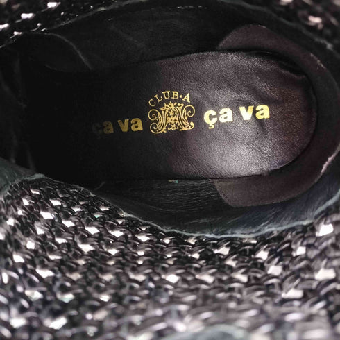 サヴァサヴァ cava cava メッシュウエスタンブーツ レディース JPN:23.5