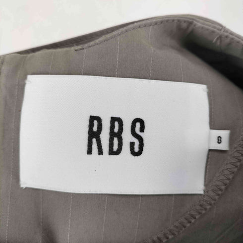 レイビームス Ray BEAMS ピンストライプスカラップケースノースリーブブラウス レディース