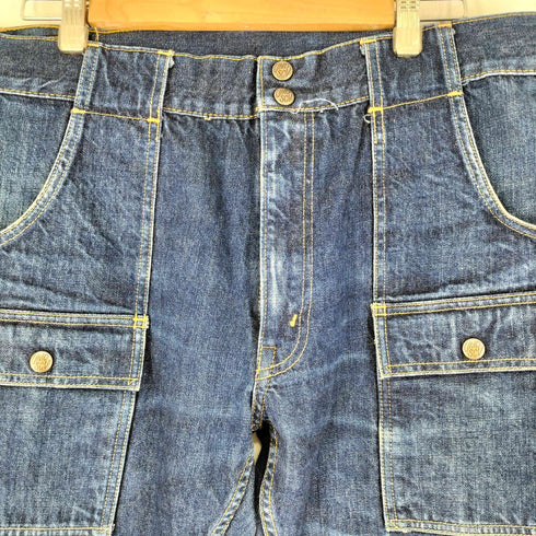 GLEEM デニムブッシュパンツ メンズ
